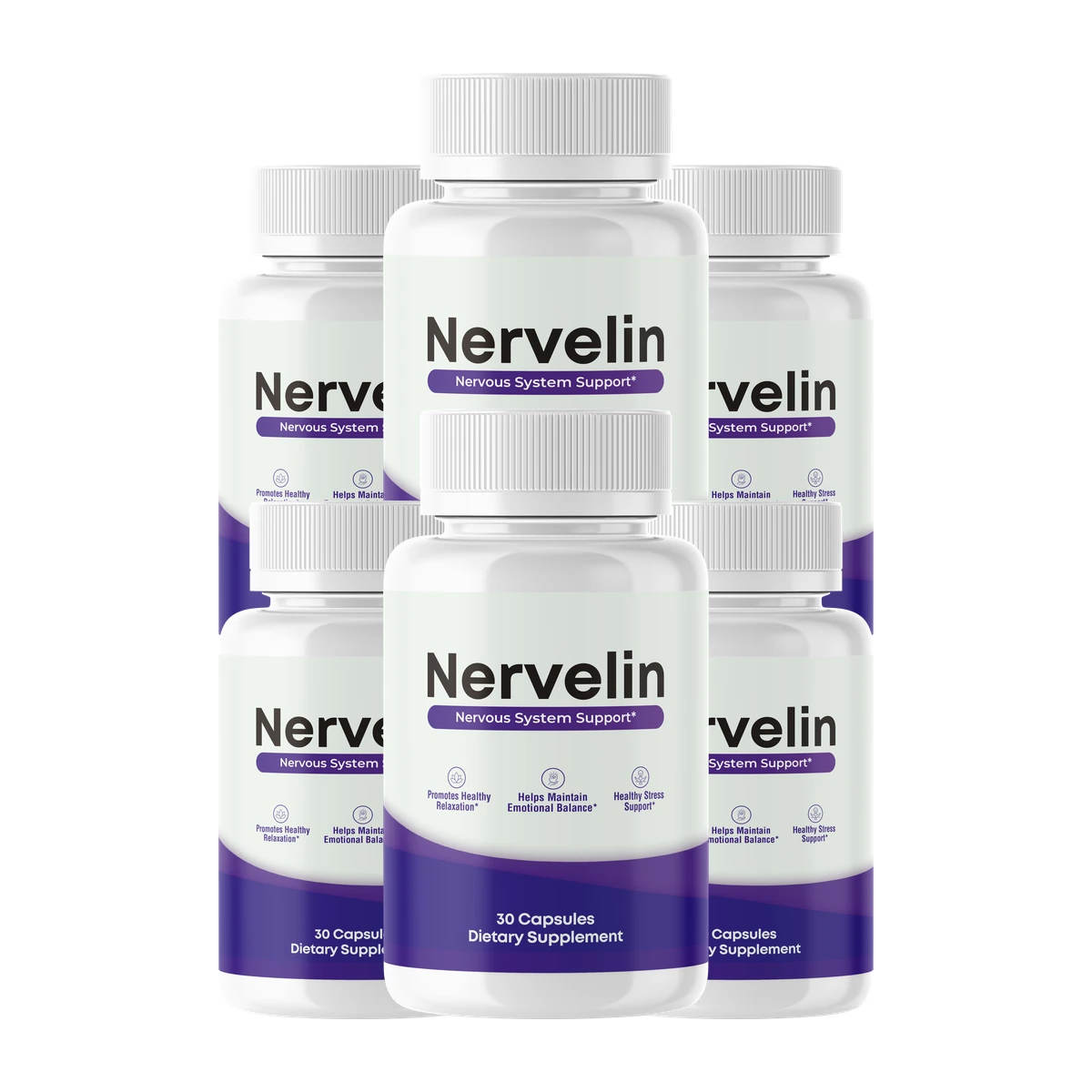 Nervelin capsule bottles