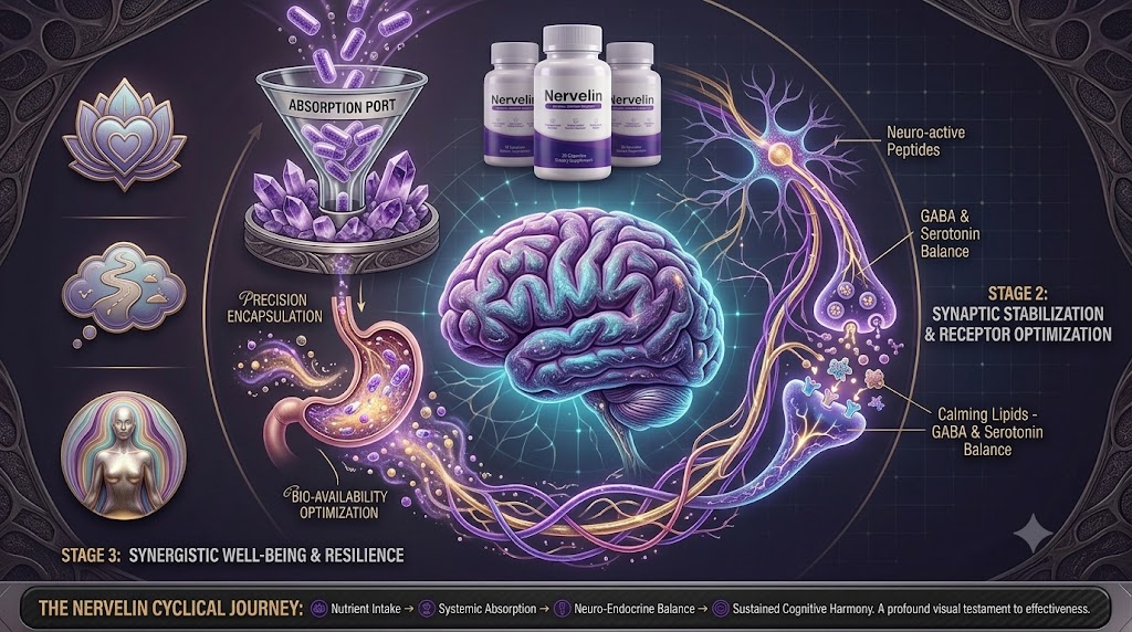 How Nervelin works: absorption, GABA and serotonin balance, synergistic well-being